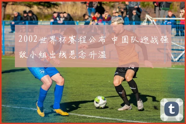 2002世界杯赛程公布 中国队迎战强敌小组出线悬念升温